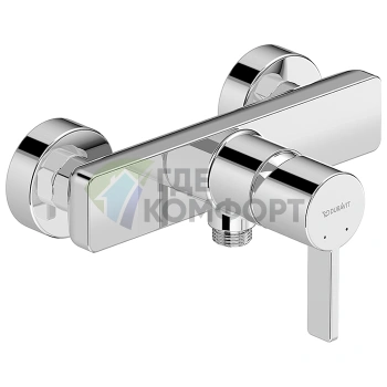 Смеситель для душа Duravit D-Neo настенный, хром (DE4230000010) - фото 1