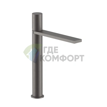 Смеситель для раковины Fantini Milano с высоким изливом, матовый графит PVD (31 P5 3051F) - фото 1