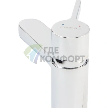 Смеситель для раковины Hansgrohe Metris S 31060000: настенный, латунь - фото 4