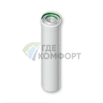 Труба коаксиальная Termica 60/100 1м COP610 - фото 3