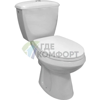 Унитаз-компакт Элисса от Оскольской керамики с боковой подводкой - фото 1