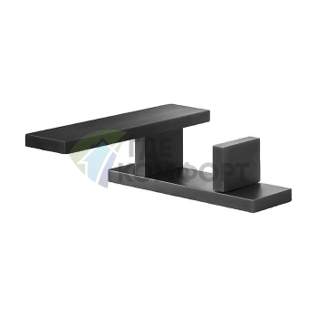 Смеситель для раковины Fantini AK/25 настенный, цвет Matt Gun Metal PVD (48 P5 T204WF) - фото 1