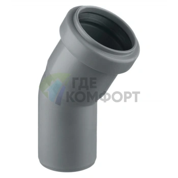 Отвод канализационный HTB 40 30° Ostendorf - фото 4