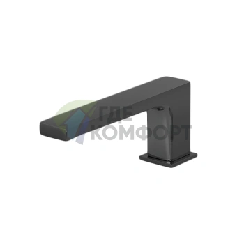 Излив для борта ванны FIMA Carlo Frattini 165 мм, черный матовый (F2415NS) - фото 1