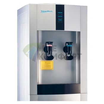 Кулер для воды AquaWork AW 16L/EN серебристый - фото 4