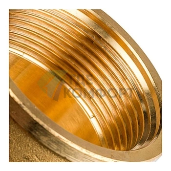 Угольник Stout внутренняя/внутренняя резьба латунный ВВ 1 1/2 - фото 4