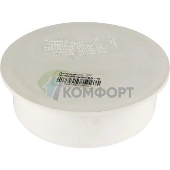 Заглушка канализационная Raupiano Plus 110 REHAU (РЕХАУ - 11214741002) - фото 3