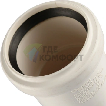 Муфта канализационная двухраструбная Raupiano Plus 50 REHAU (РЕХАУ - 11215041001) - фото 4