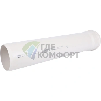 Труба канализационная К/П 110x500мм Sinikon (Синикон) - фото 3