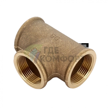 Тройник ВР 1 1/4, бронза Viega - фото 4