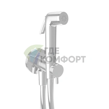 Гигиенический комплект Almar для холодной воды в белом матовом исполнении (E136003.MW) - фото 1