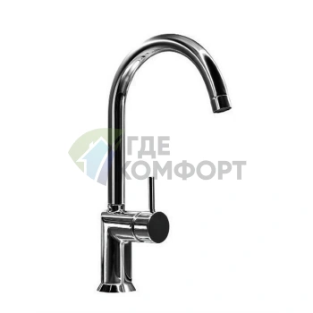 Смеситель для раковины Fantini Cafe с высоким изливом 175 мм, хром (42 02 1855F) - фото 1