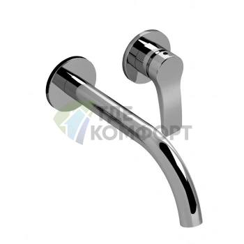 Смеситель для раковины Fantini AL/23 встраиваемый на 2 отверстия, хром (26 02 B813B) - фото 1