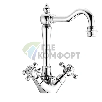 Смеситель для раковины SIMAS VICTORIA однорычажный, хром (VIBLMA cr) - фото 1