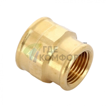 Муфта переxодная ВВ 3/4x1/2 бронза Viega - фото 1