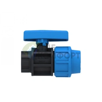 Кран шаровой с внутренней резьбой 32x1 ПНД Джилекс - фото 3