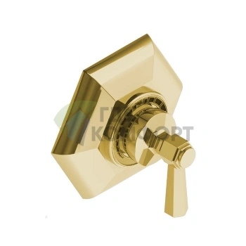 Золотой термостатический смеситель для душа Stella Eccelsa IS3293 P.V (EC 06010 AU00) - фото 1