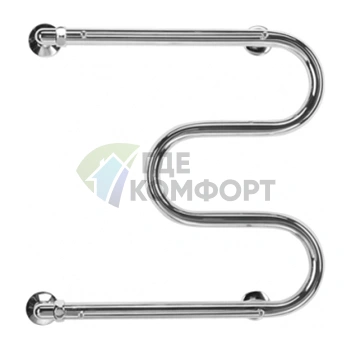 Полотенцесушитель Terminus М-образный с полкой 32 ПС 50x50 - фото 1