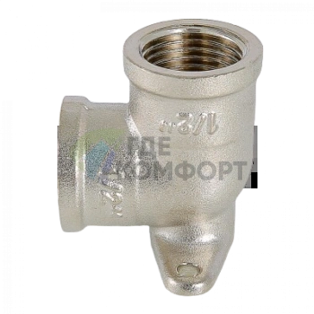 Угольник с креплением с внутренней резьбой 1/2 Valtec - фото 2