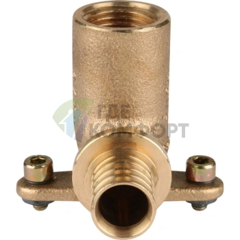 Угольник настенный с внутренней резьбой 20-Rp 1/2, длинный RX+ REHAU (РЕХАУ - 14563631001) - фото 3