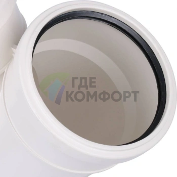 Тройник Sinikon КОМФОРТ ПЛЮС D110x110x45 508025.k - фото 4