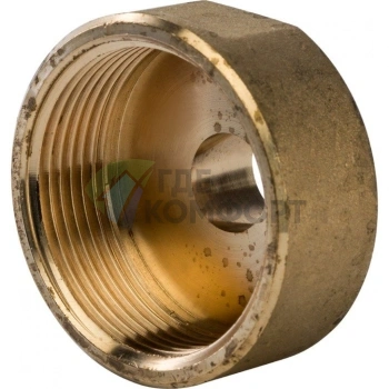 Переходник STOUT ВН 1 1/2 x 3/4 внутренняя/наружная резьба латунный - фото 4