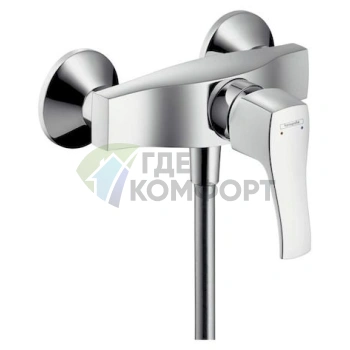 Смеситель для душа Hansgrohe (Хансгрое) Metris Classic настенный - фото 1
