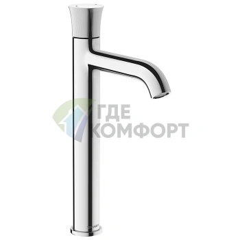Смеситель для раковины Duravit White Tulip на одно отверстие, хром (WT1040002010) - фото 1