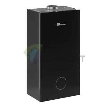 Настенный газовый котел E8 tempo GHC24W (черная стеклянная панель) - фото 2