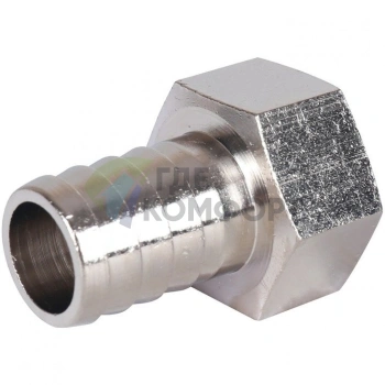 Штуцер ВР 3/4x20, никелированный Stout - фото 3