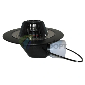 Кровельная воронка HL64.1 с листвоуловителем и электрообогревом