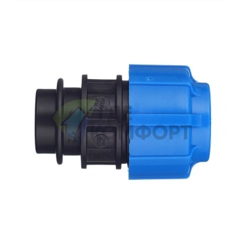 Муфта с внутренней резьбой 25x1/2 ПНД Политэк - фото 2