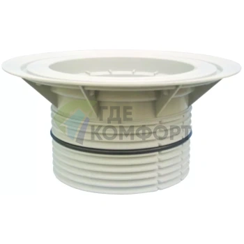 Надставной элемент HL618 с фланцем для гидроизоляции - фото 1