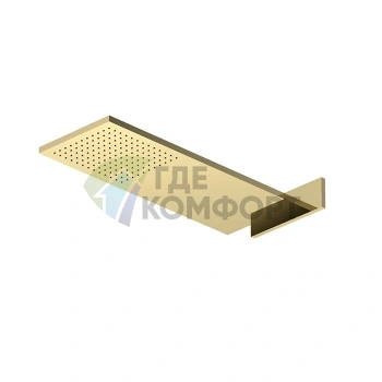 Верхний душ Fantini Venezia настенный, латунь, цвет золото плюс (86 01 8036B) - фото 1