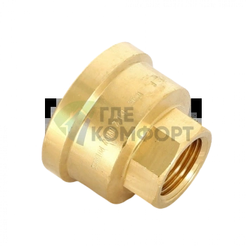 Муфта переxодная ВВ 1x1/2 бронза Viega - фото 2