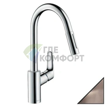 Смеситель для кухни Hansgrohe Focus 31815800: Эргономичный дизайн и немецкое качество - фото 1