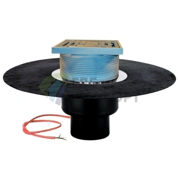 Кровельная воронка HL62.1BH с трапом и электроподогревом