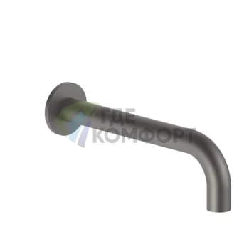 Смеситель Fantini Fontane Bianche настенный, цвет Matt Gun Metal PVD (47 P5 8443) - фото 1