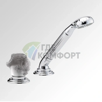 Смеситель для ванны THG MOON DRAGON с ручным душем, хром (U5G-A02-6532/60A) - фото 1