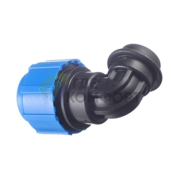 Уголок с внутренней резьбой 25x1/2 ПНД Политэк - фото 1