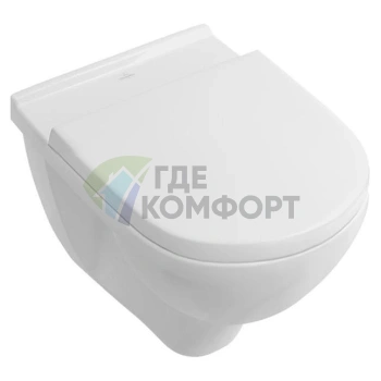 Комплект инсталляции Villeroy & Boch O Novo 5660 D1 01 с белой кнопкой смыва - фото 3