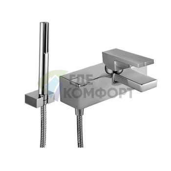 Смеситель для ванны Fantini AR/38 настенный с изливом 155 мм (хром) (38 02 3315S) - фото 1