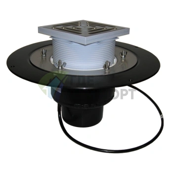 Кровельная воронка HL62.1B с электрообогревом и трапом