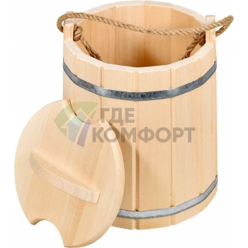 Ведро Банные штучки 03594 9 л-с крышкой