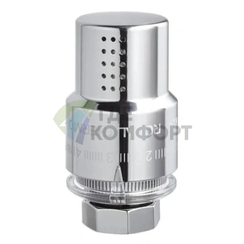 Термоголовка жидкостная Royal Thermo Design M30x1,5 хром, RTO 07.0010, НС-1443126 - фото 1