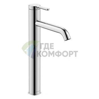 Смеситель для раковины Duravit C.1 высокий (322 мм), хром (C11040002010) - фото 1
