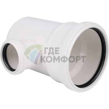 Тройник Sinikon КОМФОРТ ПЛЮС D110x050x87 510035.k - фото 1