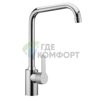 Смеситель для кухни FIMA|Carlo Frattini с вращающимся изливом в цвете хром (F3537/2CR) - фото 1