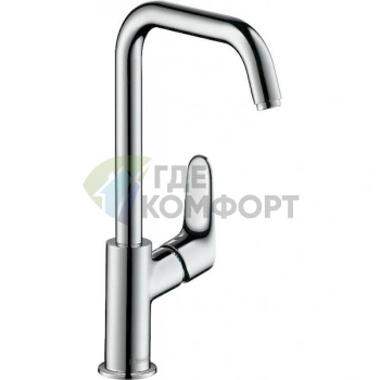 Смеситель Hansgrohe Focus 31609000 для раковины: однорычажный дизайн и комфорт - фото 1