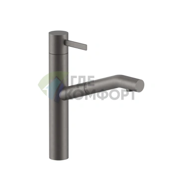 Смеситель для раковины Fantini AF/21 Matt Gun Metal PVD (27 P5 A753F) - фото 1